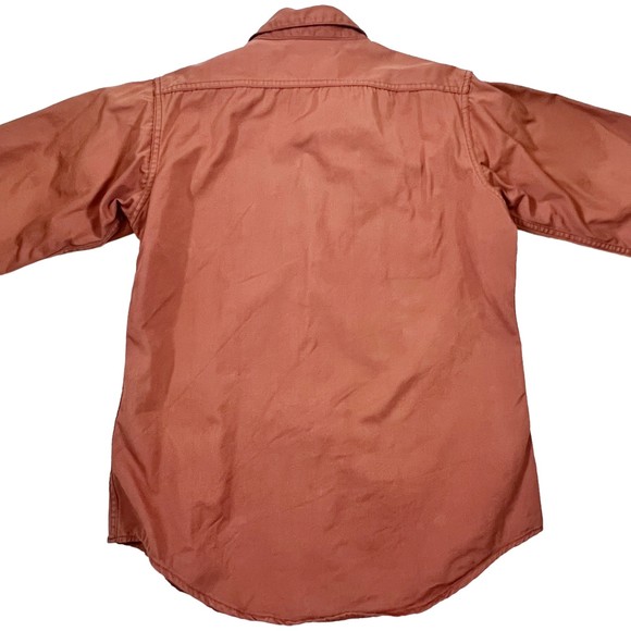 Vtg 70s Patagonia Padded Shoulder Canvas Shirt Recoil Shield Shooting Protection - Picture 7 of 14